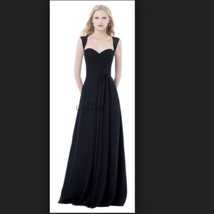 Bill Levkoff style 485 black color gown